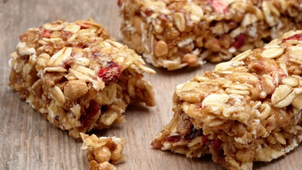 Granola peanut butter bars